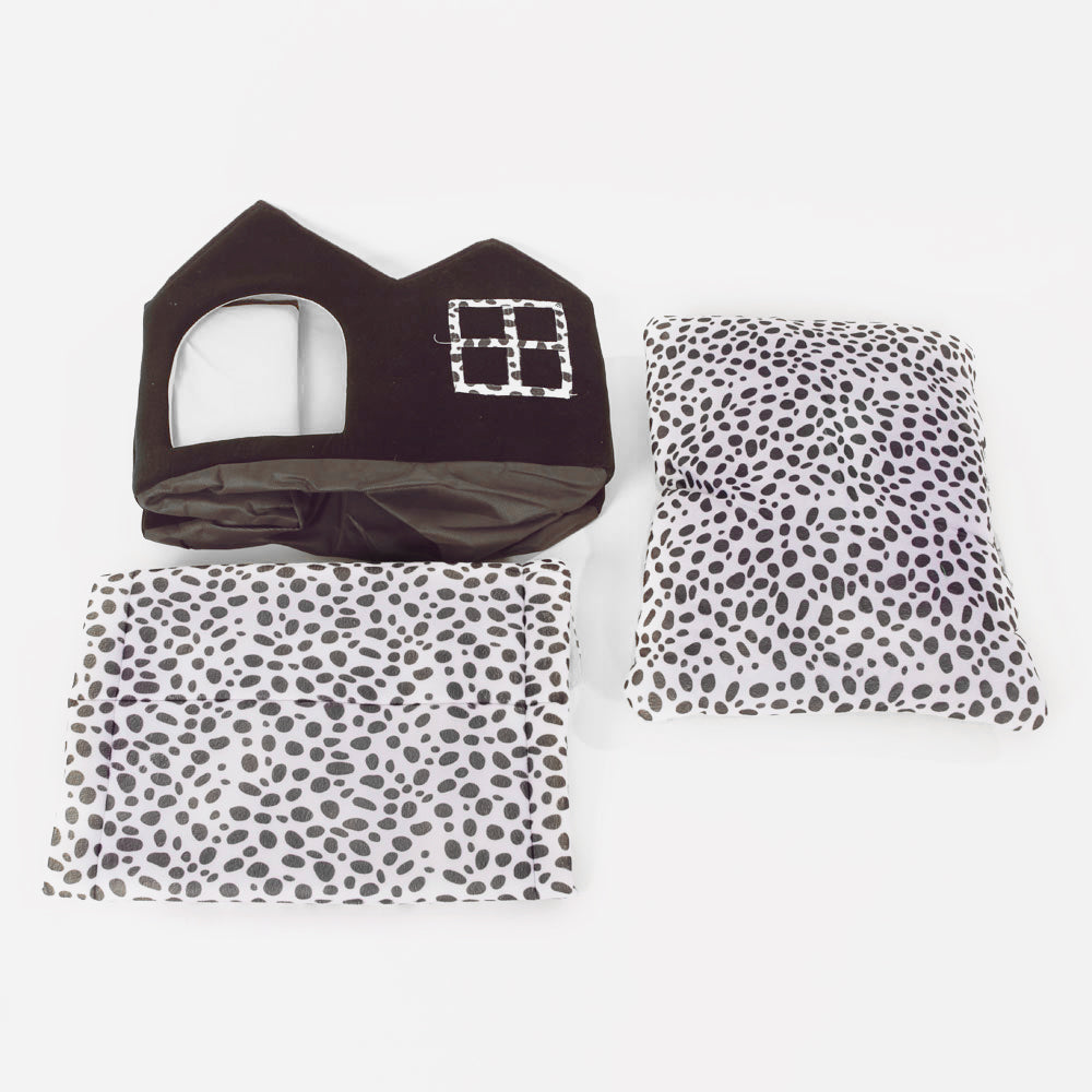 Super Soft British Style Pet House Size M Coffee